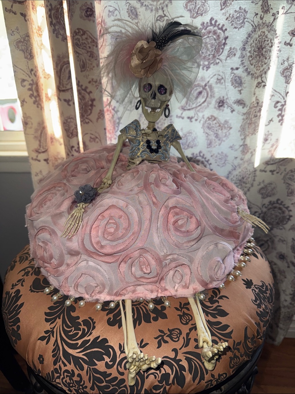 Skeleton Doll dressed to kill